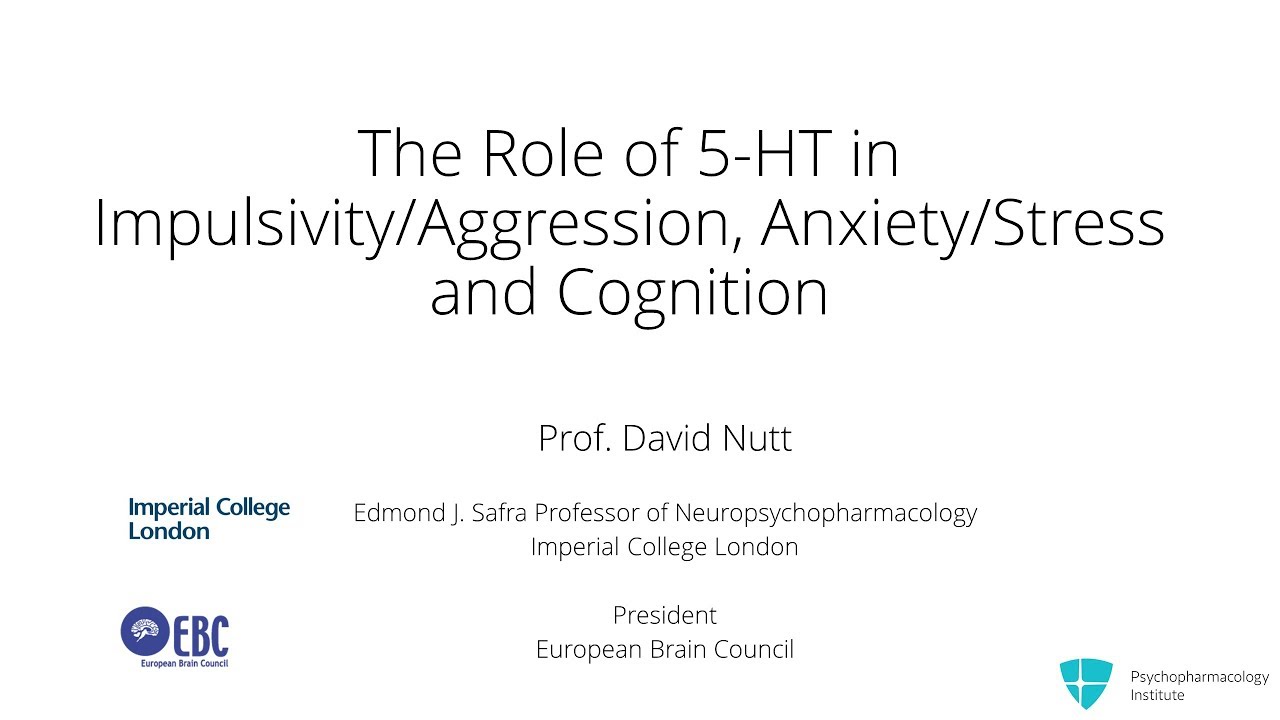 The Role of Serotonin (5-HT) in Impulsivity/Aggression, Anxiety/Stress and Cognition