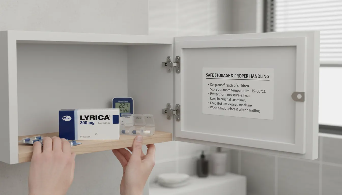 Safe Storage & Proper Handling of Pregabalin 300mg Capsules