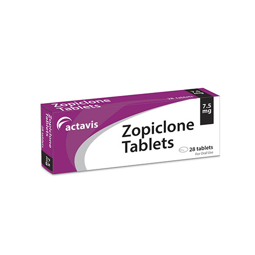 Packet of Ready to Buy Zopiclone 7.5mg here online UK