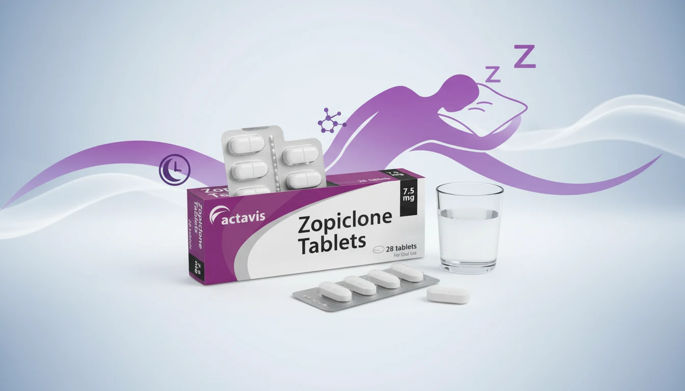 Zopiclone 7.5 mg tablets pack