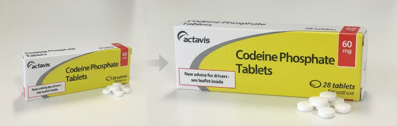 Codeine Phosphate 30mg to 60mg Dosage Guide