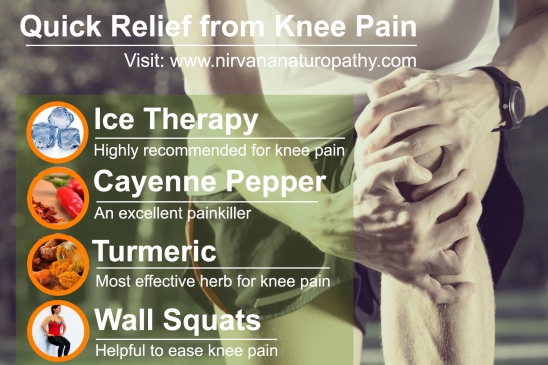 how can i get immediate relief from knee pain?