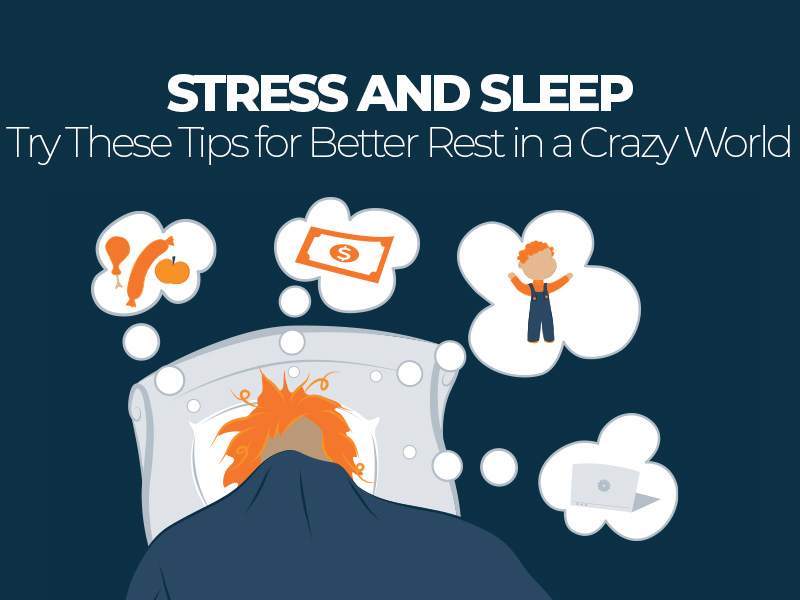 Tips for managing stress for better sleep