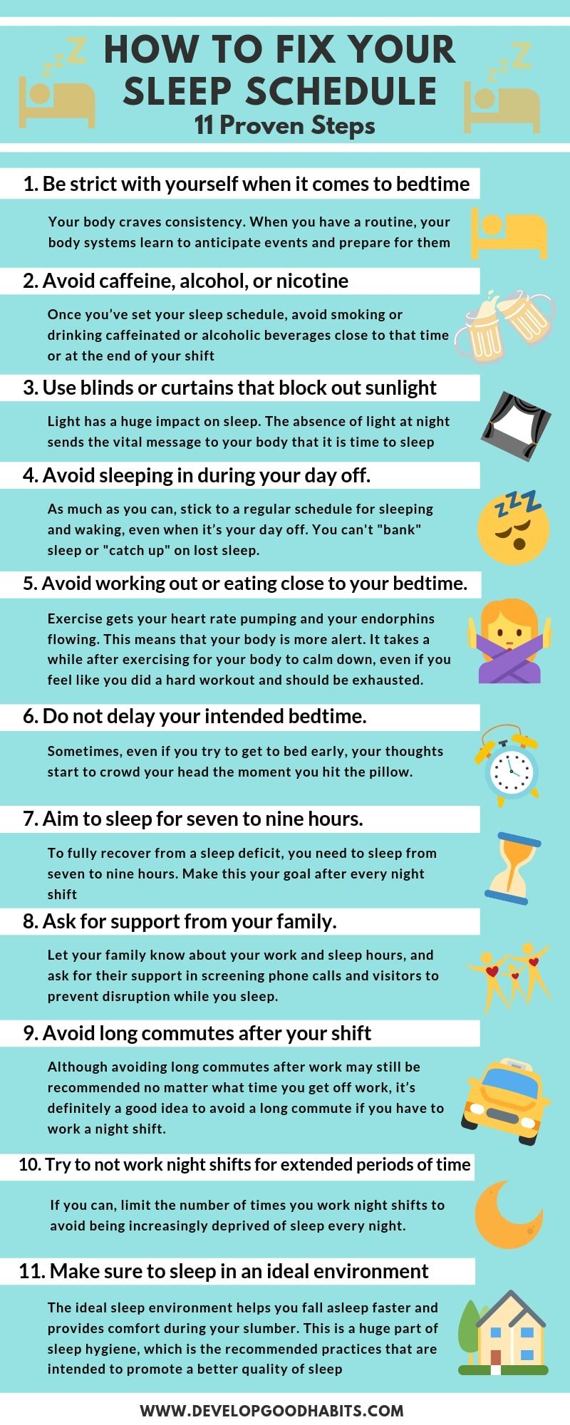 How to create a bedtime routine to support a sleep schedule