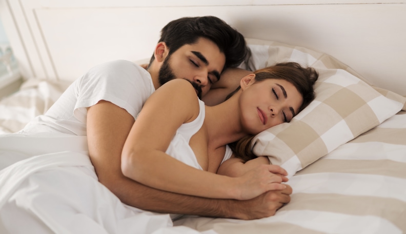 Sleeping Soundly in Each Other's Arms: A Couple's Guide to Intimacy and Sleep