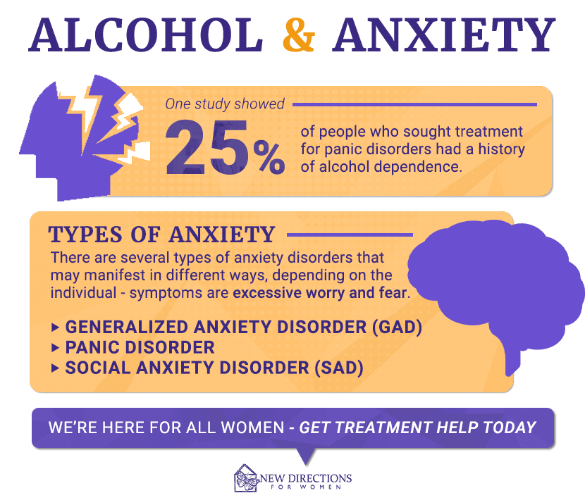Can alcohol worsen anxiety?