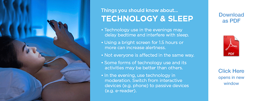 What role does technology play in sleep disorders?