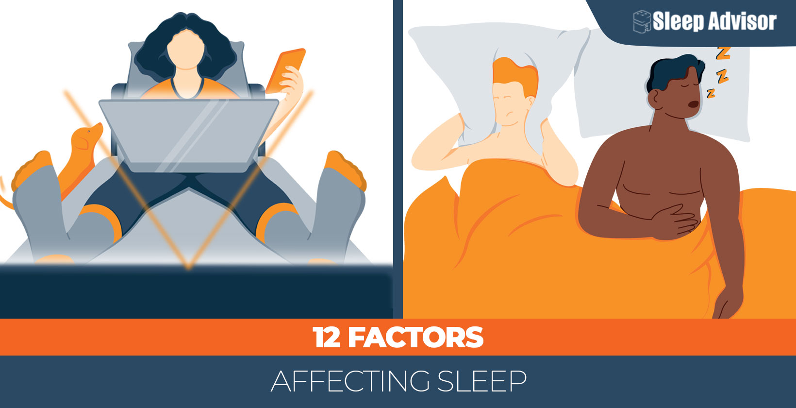 What factors can interfere with entering or maintaining light sleep?