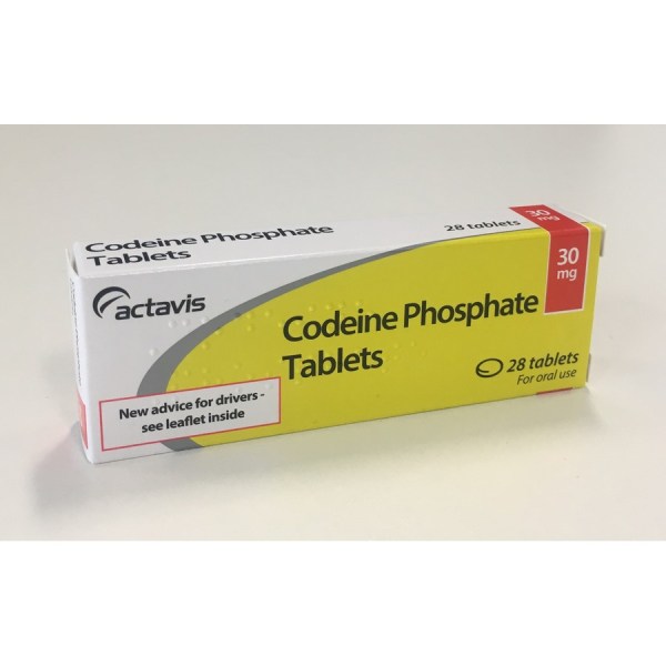 Buy Codeine Phosphate Tablets BP for Acute Moderate Pain Relief