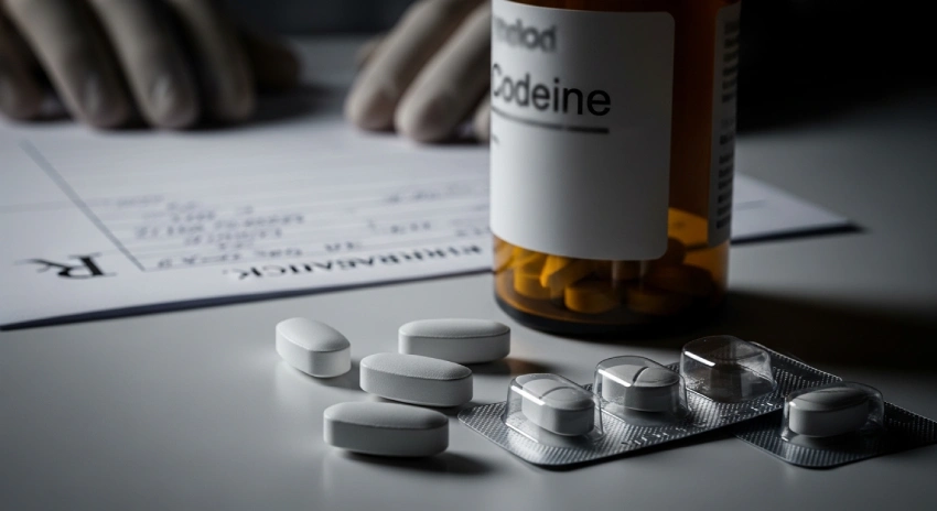 Codeine phosphate tablets pain relief