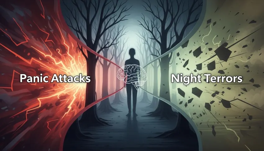 nighttime anxiety and fear symptoms