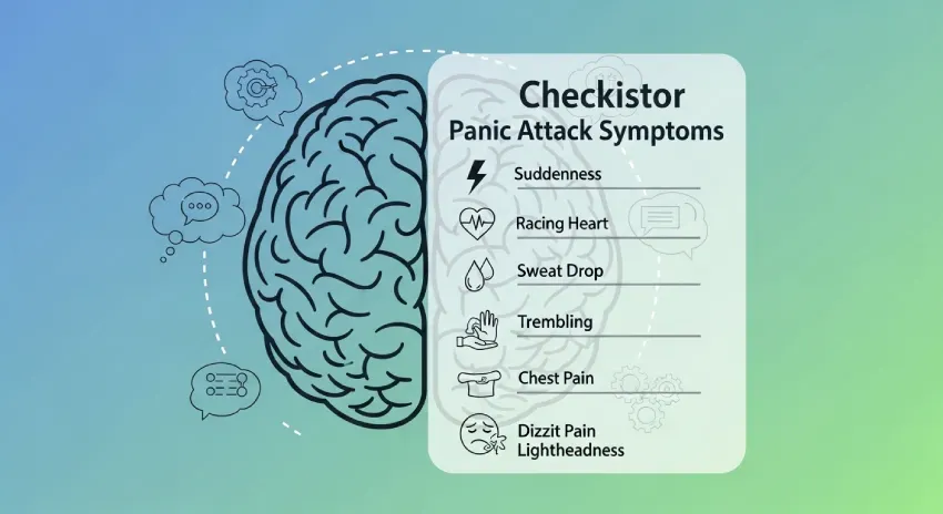 panic attack symptoms checklist overview