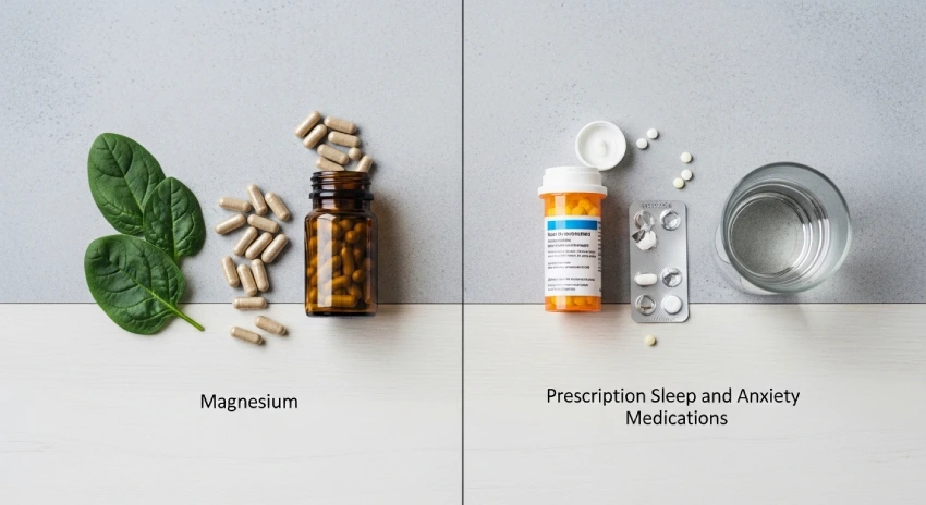 Natural anxiety relief with magnesium