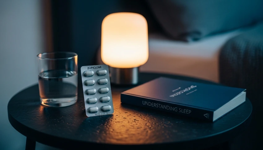 Zopiclone tablets for sleep aid