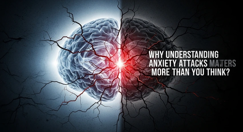 anxiety vs panic attack comparison