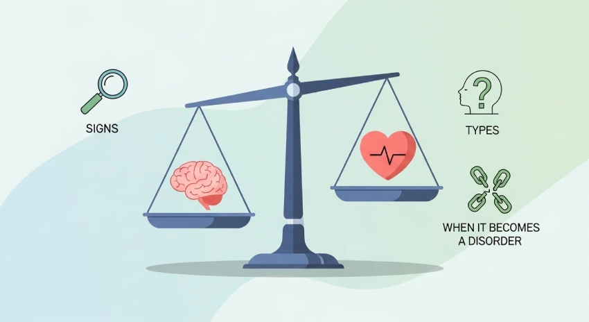 difference between stress and anxiety
