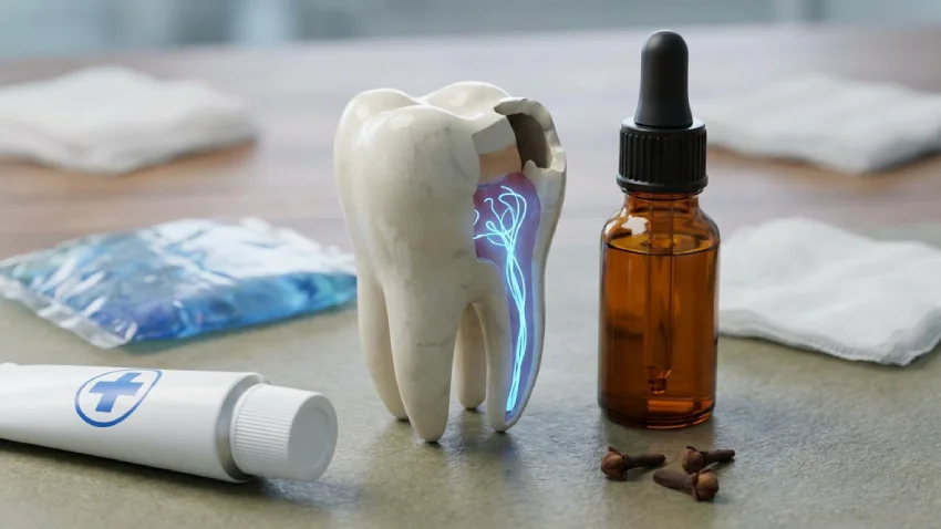 Broken Tooth Exposed Nerve Pain Relief