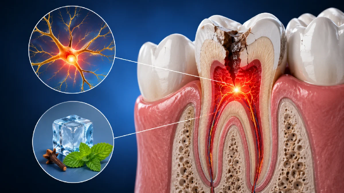Broken Tooth Exposed Nerve Pain Relief