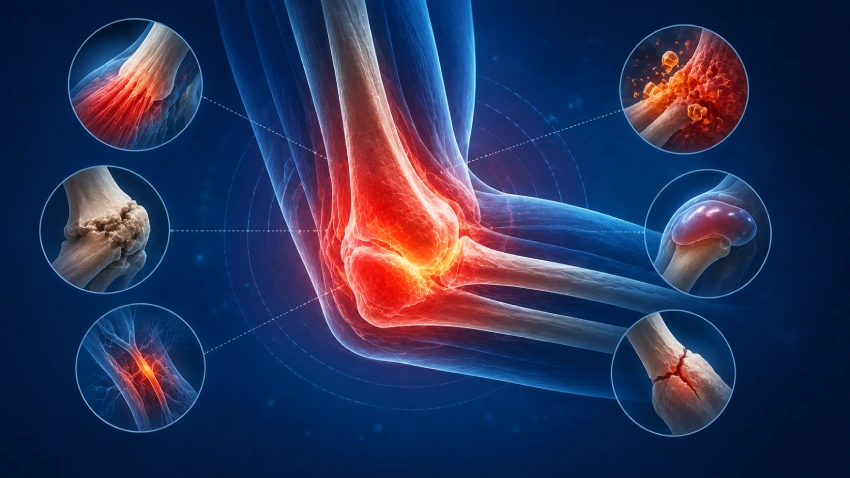 Causes of Pain in Elbow Joints