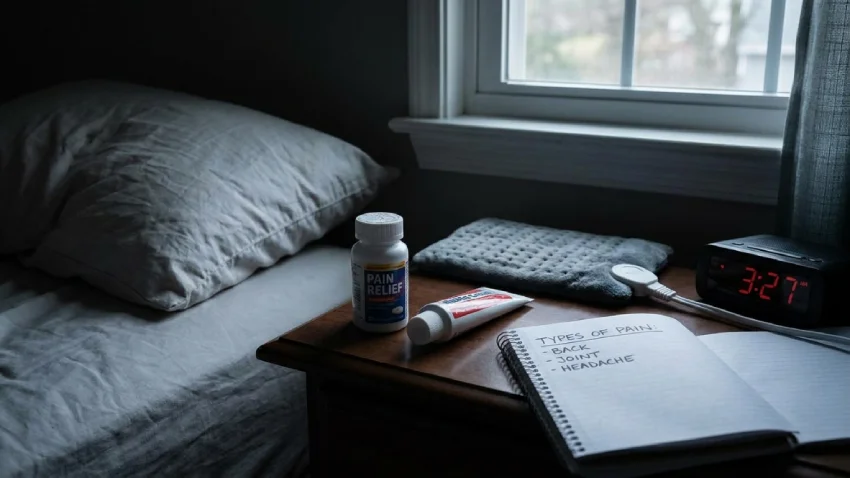 Nighttime pain and insomnia effects