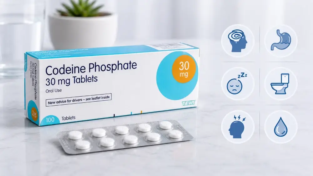 Common Side Effects of Codeine Phosphate