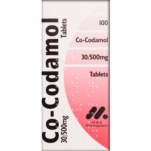 Buy Co-Codamol 30/500mg Tablets Online UK. Next Day Delivery Available