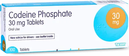 Buy Teva Codeine Phosphate 30 mg Tablets From Online UK Supplier